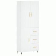 Helloshop26 - Buffet bahut commode armoire meuble de rangement organisateur cuisine salle de séjour salon haut 69,5 x 34 x 180 cm 02_0032667 - 300021 Helloshop26 - Buffet bahut commode armoire meuble de rangement organisateur cuisine salle de séjour salon haut 69,5 x 34 x 180 cm 02_0032667 - 300021