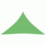 Helloshop26 - Voile toile d'ombrage parasol 160 g/m² PEHD 4 x 4 x 5,8 m vert clair  02_0009390 - vert 3000507247769