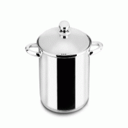 Hostelnovo del Valles Hostelnovo - Marmite inox induction 28 x 21 cm 12,9 L - argenté Acier inoxydable 18/10 B28