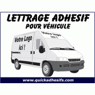 Lettrage vehicule