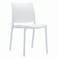 Ligne chr inca chaise - blanc 47509 - blanc plastique MCH-47509-BLAN Ligne chr inca chaise - blanc 47509 - blanc plastique MCH-47509-BLAN