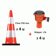 Pack de balisage Skipper 4 cônes