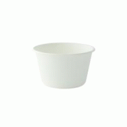 Packnwood FHC - 1 000Pcs - Pot à dessert blanc en pulpe de canne à sucre H55mm 240ml - blanc Matériau naturel 210GPU240 Packnwood FHC - 1 000Pcs - Pot à dessert blanc en pulpe de canne à sucre H55mm 240ml - blanc Matériau naturel 210GPU240