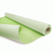 Papier kraft duo vert menthe/tilleul 0,80x40 m