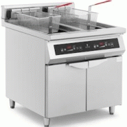 Royal Catering - Friteuse à induction - 2 x 30 L - 60 à 190 °C - Royal Catering - inox 4062859201508