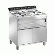 SOFRACA Friteuse Sur Coffre 2 Bacs - 9 + 9 Litres - Réf:92994C - 92994C