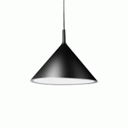 Suspension Barbie S/G Noir Mat, Raccordement E27, Max 60W, Structure En Aluminium Pour Intérieur - Gea Luce - noir BARBIE S/G - NERO