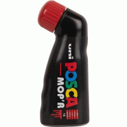 Uni-ball Marqueur à pigment Posca MOP'R, pointe ronde 3 à 19 mm, rouge - 4902778284230