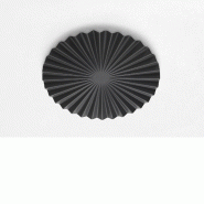 AQA Design Plafonnier LED LUCERNE noir en métal L.50 P.50 H.10 - noir métal MP04465 AQA Design Plafonnier LED LUCERNE noir en métal L.50 P.50 H.10 - noir métal MP04465