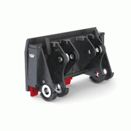 Attache rapide HD hydraulique pour chargeuse - VTN Europe - pour godets, blocs carrés et grosses roches