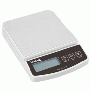 Balance électronique 5kg graduations 1g - 210 x 150 x 45 mm - VOGUE - 5050984797279