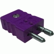 Connecteur thermocouple standard mâle couple e Connecteur thermocouple standard mâle couple e
