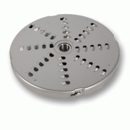 Disque à râper démontable SH-5 pour coupe-légumes et cutters professionnels Sammic, taille de coupe 5 mm, design hygiénique et sûr | Sammic - 1010323