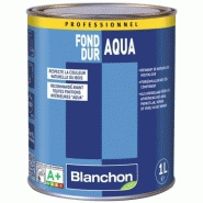 Fond dur aqua-polyuréthane incolore bidon de 1 litre