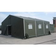 Base vie - tente militaire de 5,50 à 10,00 m de largeur - HTS tentiQ Government Authority