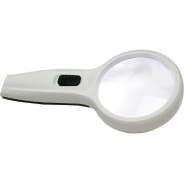 Loupe avec poignée et éclairage LEDs - 65 mm - Référence 517561_0