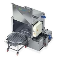Machine de nettoyage industrielle par aspersion 2 bains  lavage + rinçage  EVOSPRAY MECA 2B XT