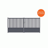 Portail battant semi barreaudé - 2750 / 1900_0