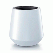 Prosperplast - Pot HEOS 51 L avec réservoir - 43,9x43,9x44 cm, coloris Blanc - blanc plastique polypropylène ZA3669