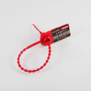 Scellé Nylon à tige crantée ronde - Longueur 160mm - Tige Ø2.8mm - Rouge