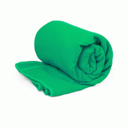 Serviette 170X90 Cm Microfibre Verte - 5601316651075
