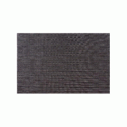 Set de table réutilisable en PVC noir 45x30cm - par 12
