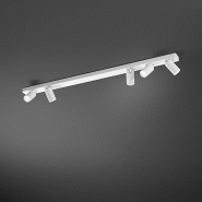 Applique murale LED ODDY, réglable, ronde, blanche, 5 x GU10, Perenz - blanc 8177 B