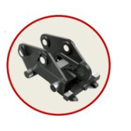 Attache rapide type Verachtert pour pelle de 1 à 90 tonnes