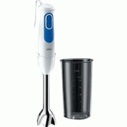 BRAUN Mixeur plongeant MQ 3000 WH 600 ml Bleu/Blanc 700 W - 3666749280645 BRAUN Mixeur plongeant MQ 3000 WH 600 ml Bleu/Blanc 700 W - 3666749280645