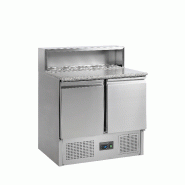 Comptoir à pizza GN1/1PT920 Inox L900mm 16454 TEFCOLD