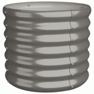 Helloshop26 - Jardinière bac lit surélevé plantes fleurs terrasse jardin de jardin acier enduit de poudre 40 x 40 x 36 cm gris 02_0038569 - 3000217 Helloshop26 - Jardinière bac lit surélevé plantes fleurs terrasse jardin de jardin acier enduit de poudre 40 x 40 x 36 cm gris 02_0038569 - 3000217