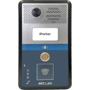 Interphone vidéo IP SIP encastré 1 bouton - PMR - IPortier 1BP-AV-E avec caméra grand angle et fonctionnalités avancées Interphone vidéo IP SIP encastré 1 bouton - PMR - IPortier 1BP-AV-E avec caméra grand angle et fonctionnalités avancées