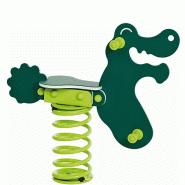 Jeu à ressort crocodile