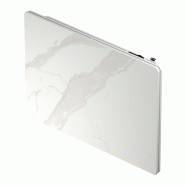 KERAMOS Nativ Radiateur connecté Horizontal 1000W Céramique marbre Blanc - Intuis - K164113_0