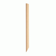 Paille Bubble Tea carton marron Ø 1,2 cm x 20 cm - par 50