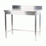 Romux® Table en Acier Inoxydable pour Restauration Murale sans Étagère 1200x700x850 mm | Table de Travail en Inox Résistante à la Corrosion - 843 Romux® Table en Acier Inoxydable pour Restauration Murale sans Étagère 1200x700x850 mm | Table de Travail en Inox Résistante à la Corrosion - 843