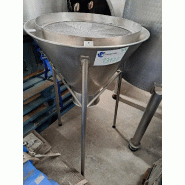 Trémie en acier inoxydable 304 125 litres