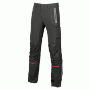 U-Power - Pantalon de travail noir Stretch PIT Noir Taille 50 - 50 noir 8033546192306