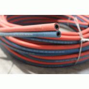 WELD O/A Tuyau jumelé de refoulement en EPDM/SBR renforcé - Référence ICGA420006 - Ø intérieur 6,3mm - Ø extérieur 13,3mm - Pression de service 20 bar