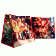 100 Sacs Noël pour sortie de caisses réutilisables en PP tissé 160gr/m2, personnalisables - SSCPPTBC-EV06/4NL3_0