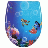 ABATTANT WC DUROPLAST FAST FIX POISSON ROUGE 19_0000727 ABATTANT WC DUROPLAST FAST FIX POISSON ROUGE 19_0000727