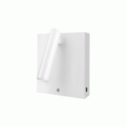Applique Murale Led Sweet Wall 4W 2700K Orientable À 20° Avec Chargeur Sans Fil Usb-A/C Intégré, Blanc Mat - Beneito & Faure - blanc 8436590207567