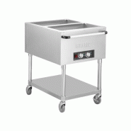Bain-marie mobile 2x GN 1/1 - Buffalo - JB983 - JB983