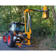 Épareuse -   portée horizontale 3.70m - broyage 1.00m - 40 couteaux Y - commande hydraulique indépendante