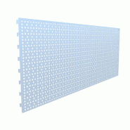 Fond perforé (Systeme de Verrouillage) Ep1.2 HT400 LG1330 blanc 9001 Fond perforé (Systeme de Verrouillage) Ep1.2 HT400 LG1330 blanc 9001