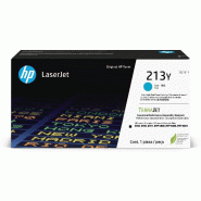 Hp 213Y - Cartouche de toner cyan extra haute capacité authentique - W2131Y