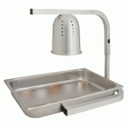 Lampe à infrarouge chauffante 1 lampe en métal 49x35,5x61cm