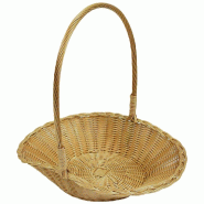 Panier fruitière polypro "Mangue" miel 41x30,5x41cm - par 4