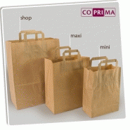 Sac papier kraft - cabas - mini