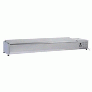 Saladette à poser 9 x GN 1/3 avec couvercle CSAP913C Casselin - gris CSAP913C Saladette à poser 9 x GN 1/3 avec couvercle CSAP913C Casselin - gris CSAP913C